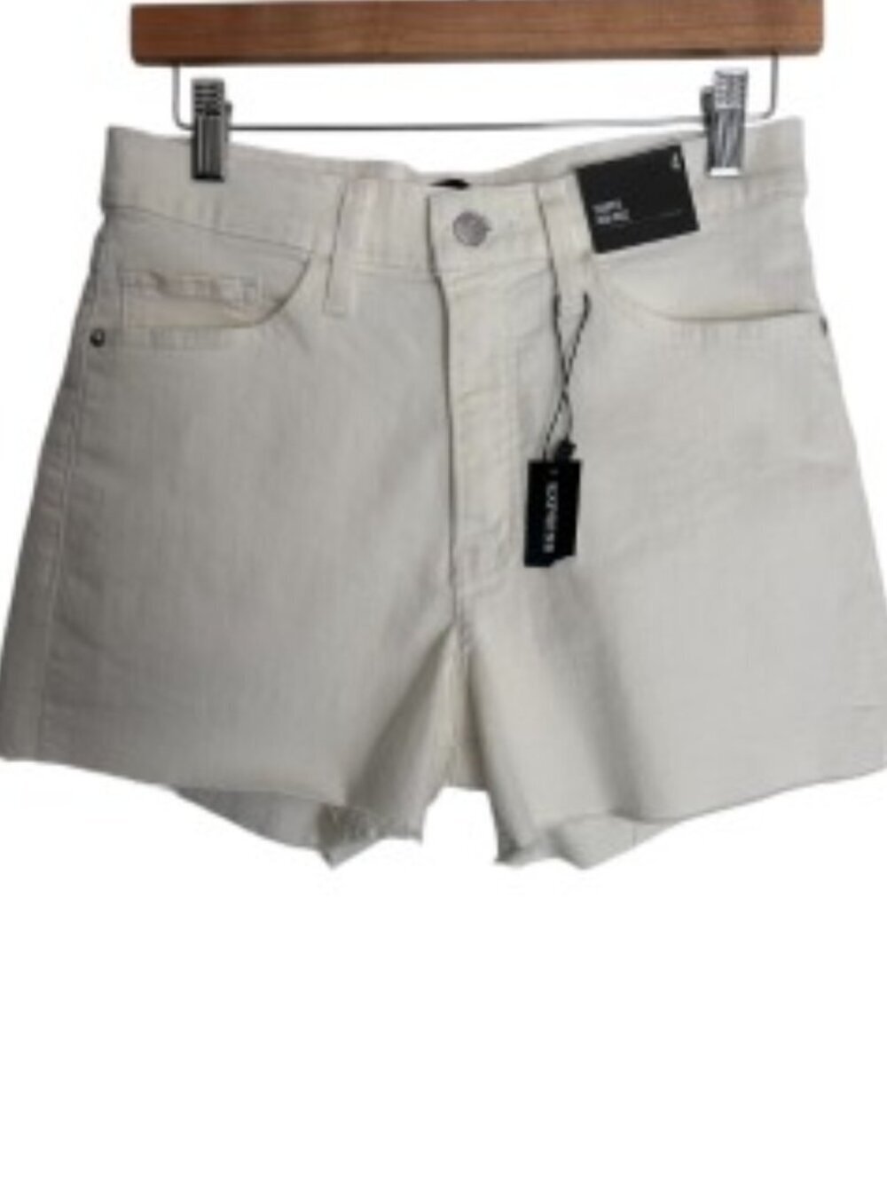 NWT Express Shortie High Rise Jean Shorts 4